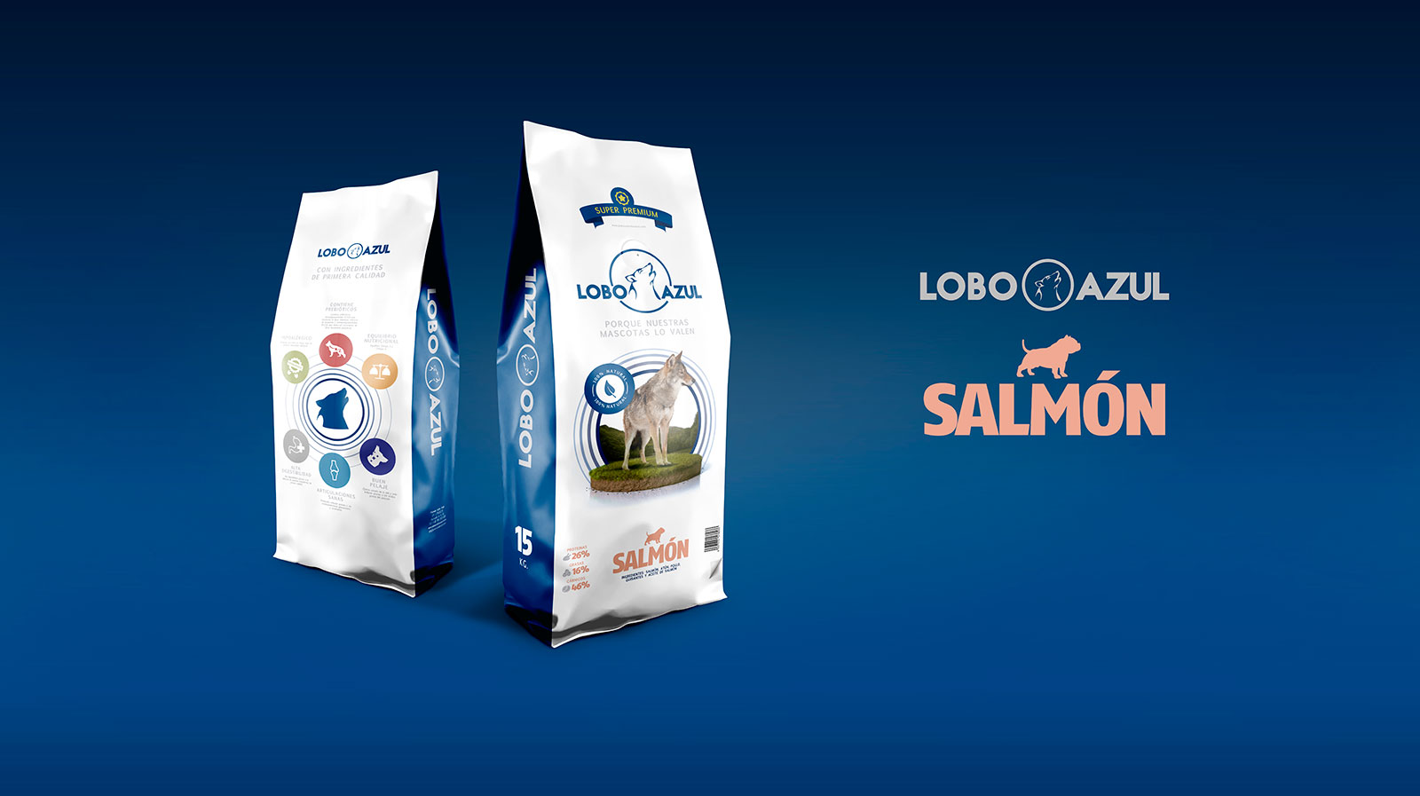 LOBO AZUL SALMON 